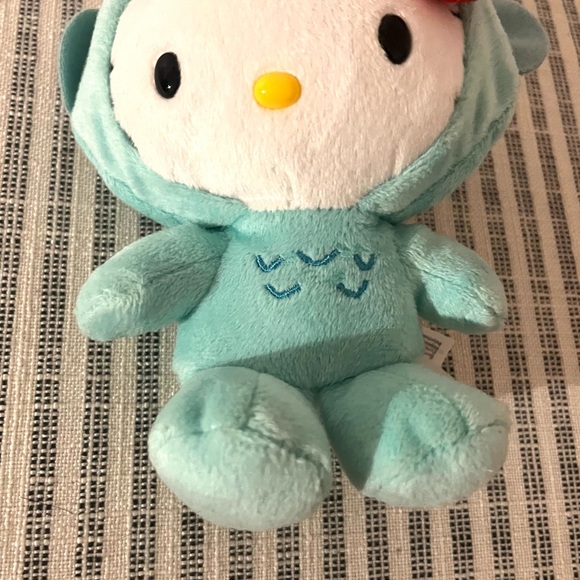 (home) COPY - πRAREπ Sanrio Hello Kitty dressed as Hangyodon plushie - Picture 8 of 12